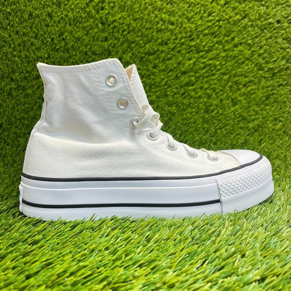 Converse Chuck Taylor All Star Hi Womens Size 7 White Walking Shoes Sneakers